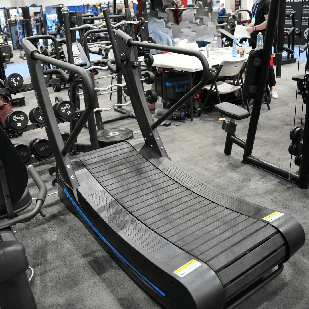 Commercial Self Powered Curve Treadmill - Muscle D Fitness - Standalone