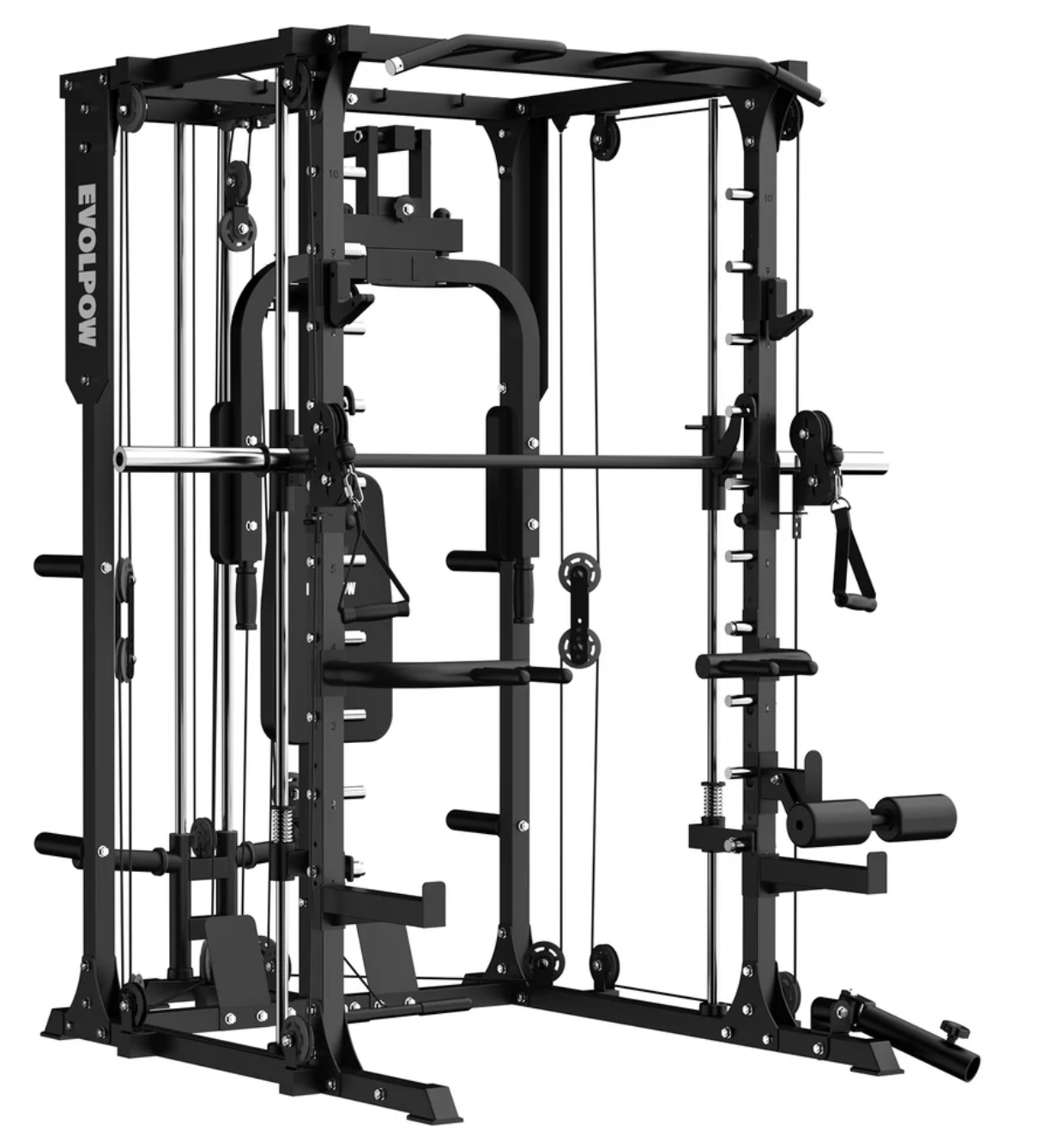 EVOLPOW M2A Brute All-In-One Smith Machine Home Gym