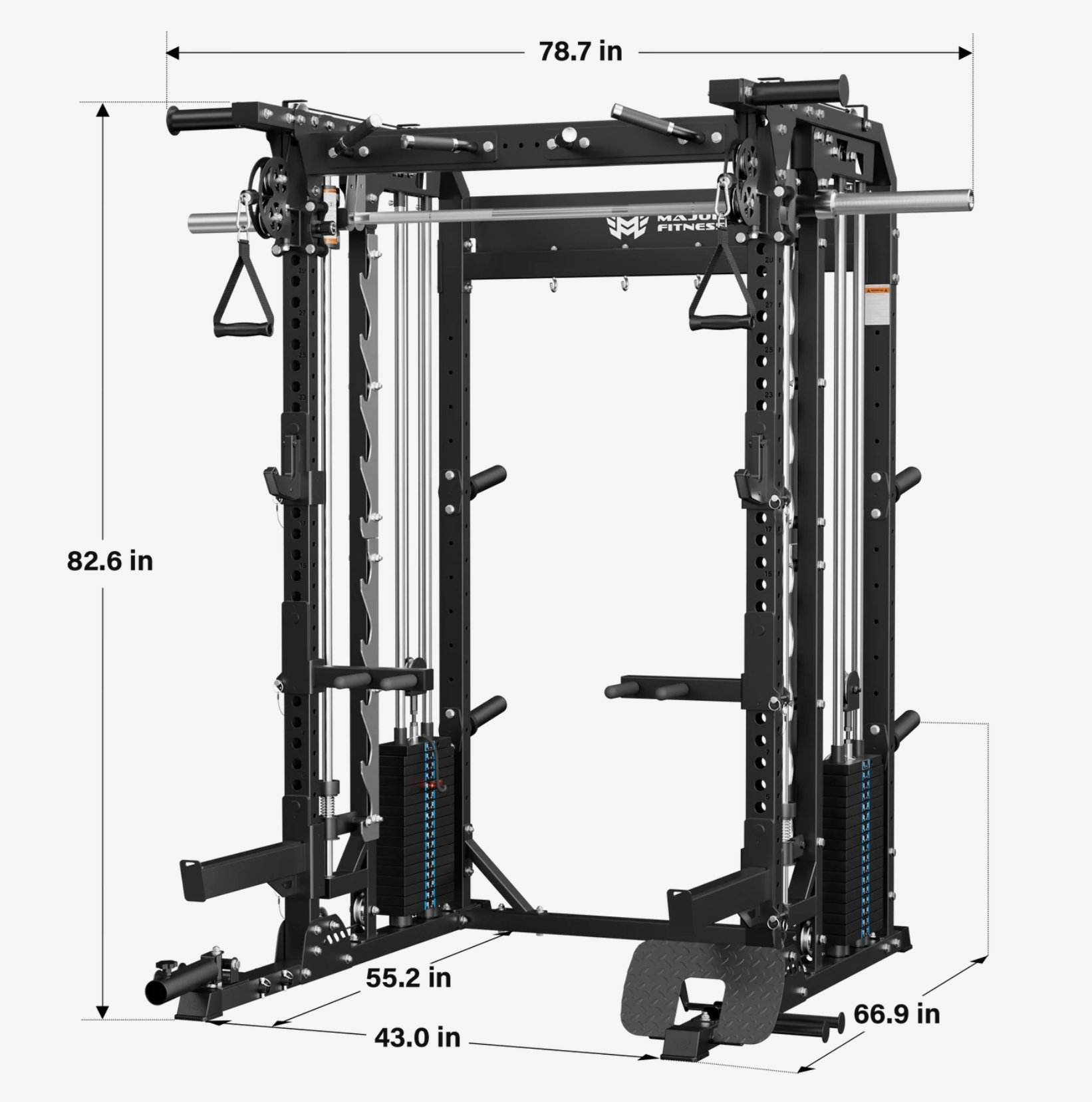 Major Fitness B52 Pro All-In-One Home Gym Smith Machine