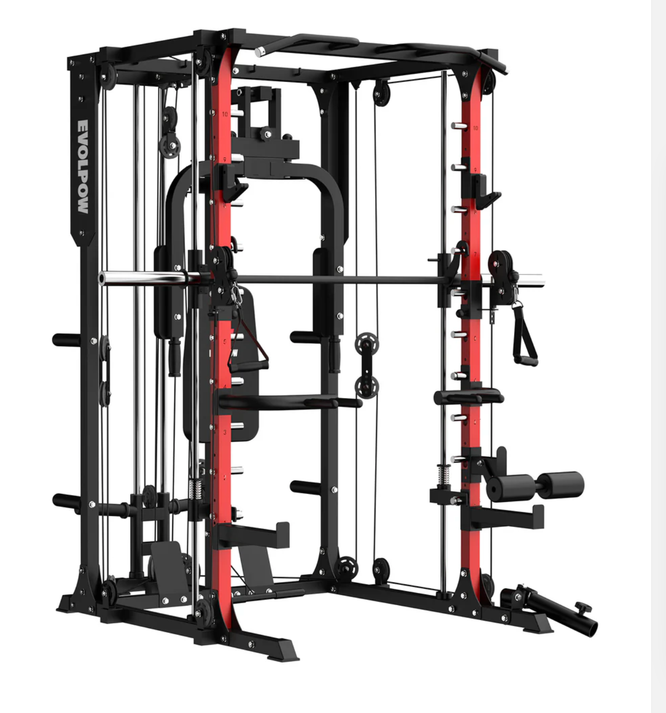 EVOLPOW M2A Brute All-In-One Smith Machine Home Gym