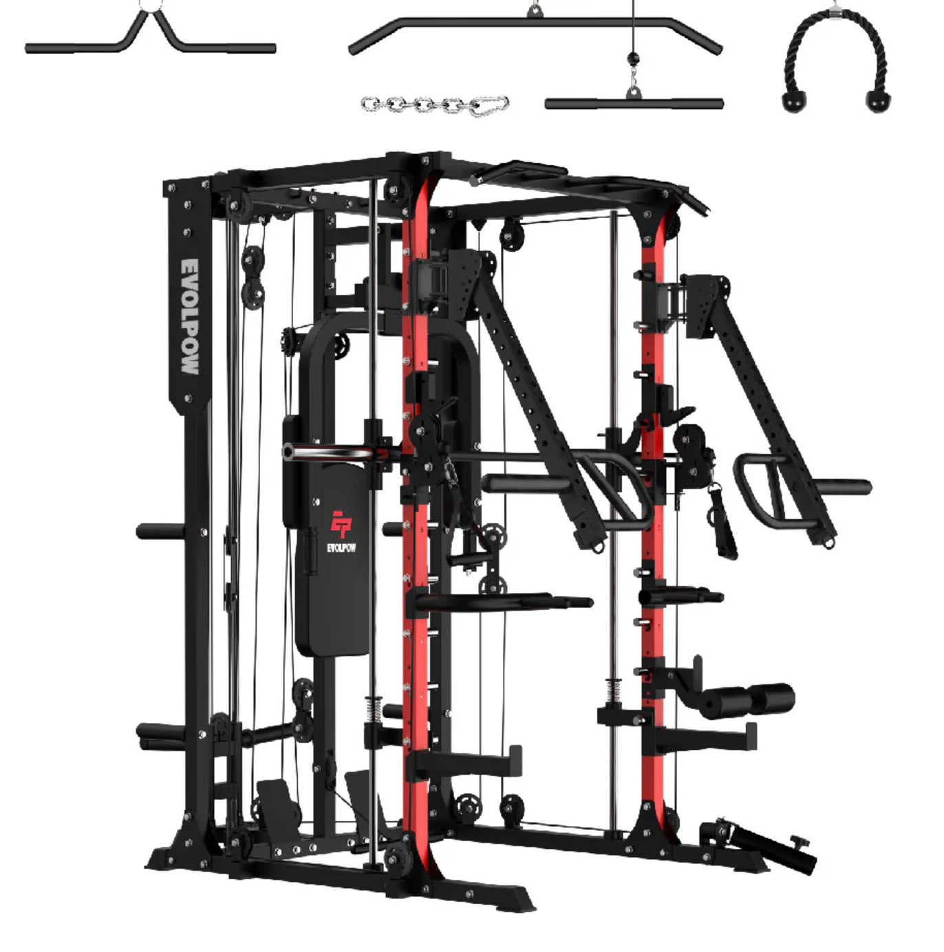 EVOLPOW M2A Brute All-In-One Smith Machine Home Gym